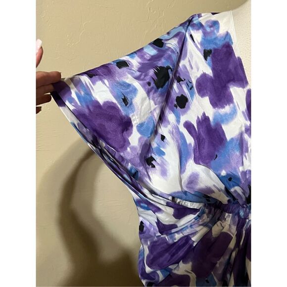 Miguelina Wing Sleeve Mini Dress Size X-SMALL - Picture 3 of 7